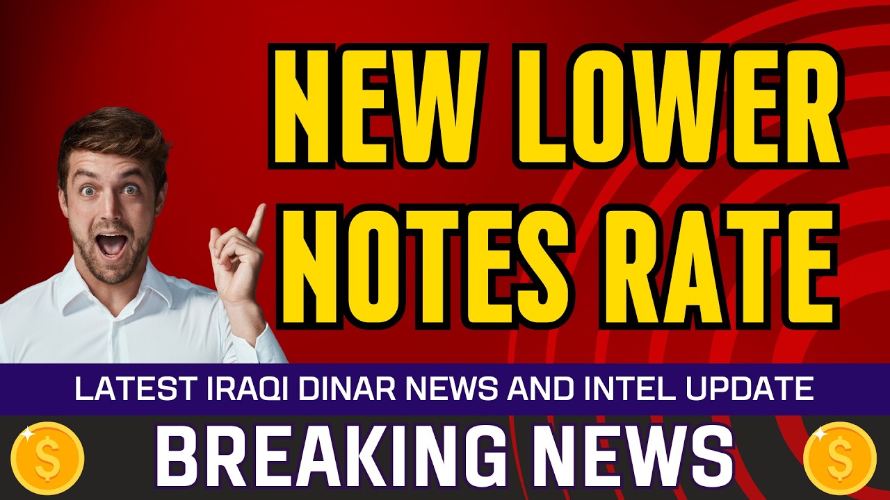 Iraqi Dinar New Lower Notes Rate Today IQD Value to Dollar...