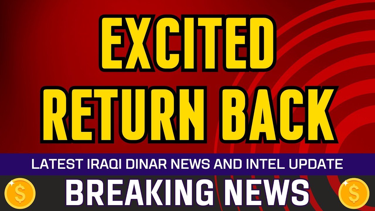 Iraqi Dinar – Excited Return Back – Today IQD Value to Dollar RV News Guru Updates Exchange Rate