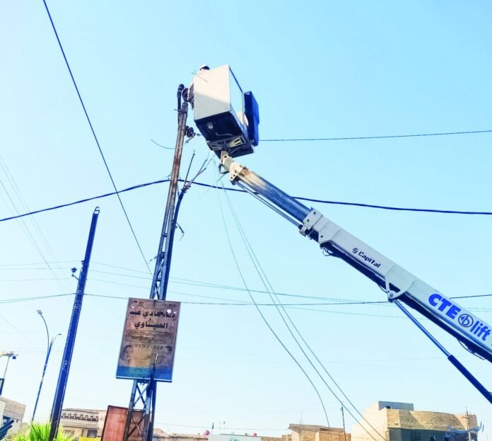 Rehabilitation of electrical networks in Diwaniyah neighborhoods