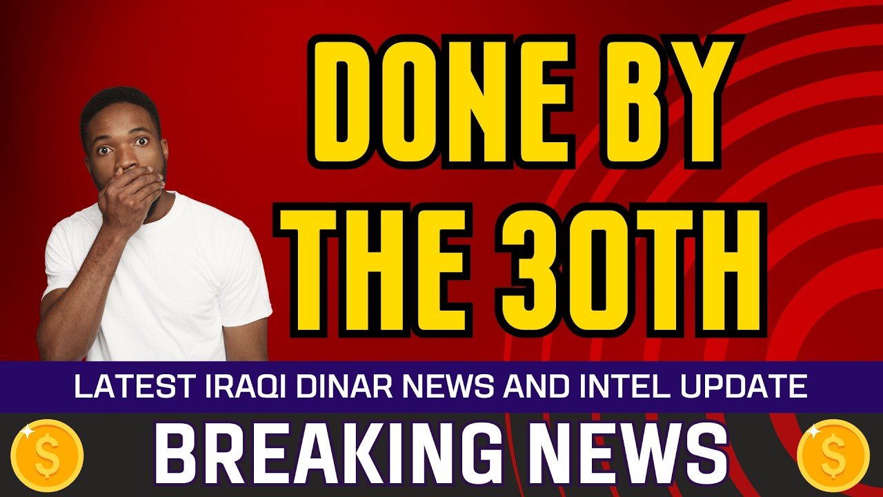 Iraqi Dinar – Done by the 30th – Today IQD Value to Dollar RV News Guru Updates Exchange Rate