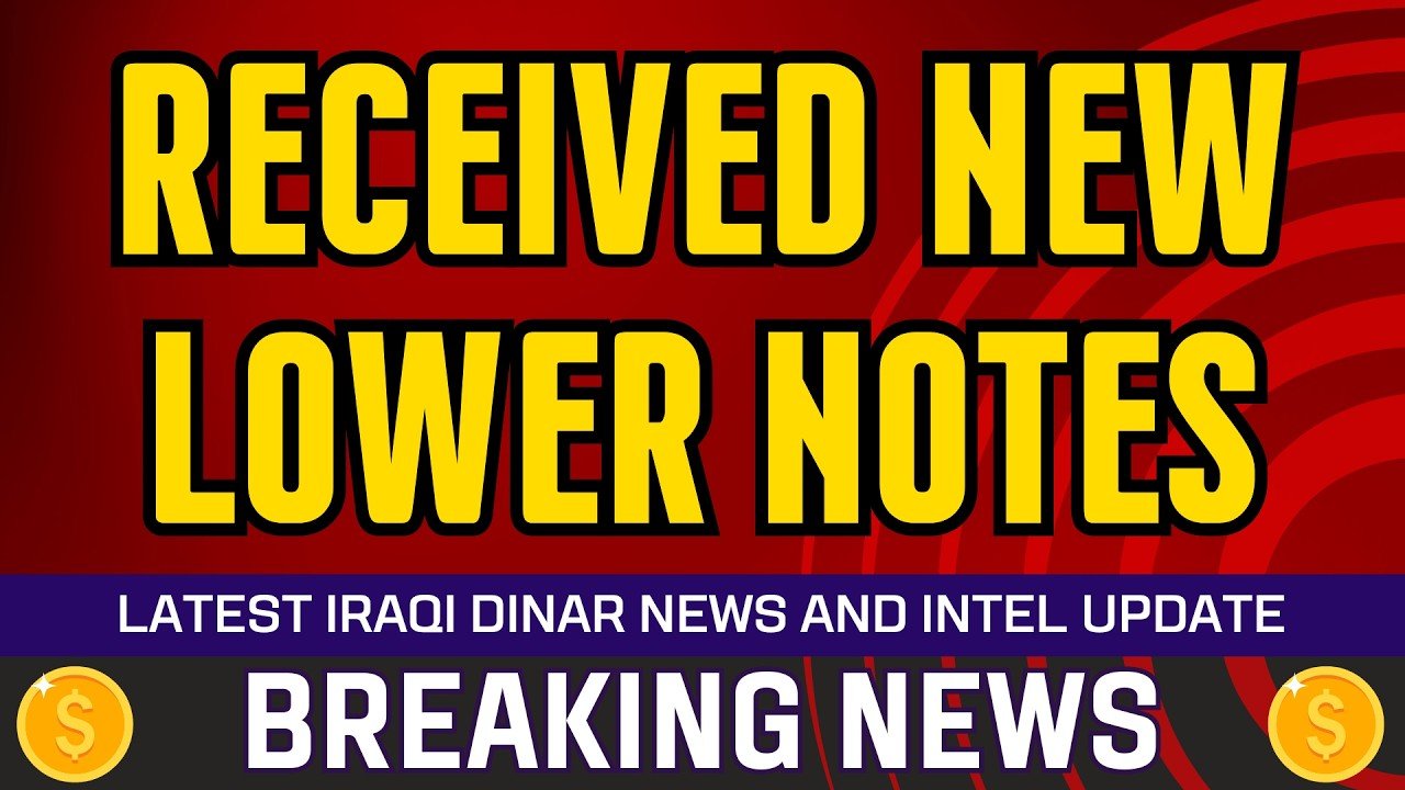 Iraqi Dinar – Received New lower notes – Today IQD to Dollar RV News Guru Updates Exchange Rate