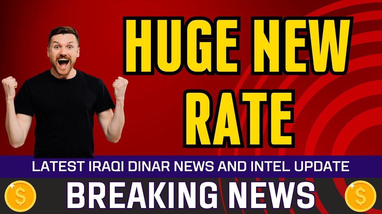 Iraqi Dinar – Huge New Rate – Today IQD Value to Dollar RV News Guru Updates Exchange Rate