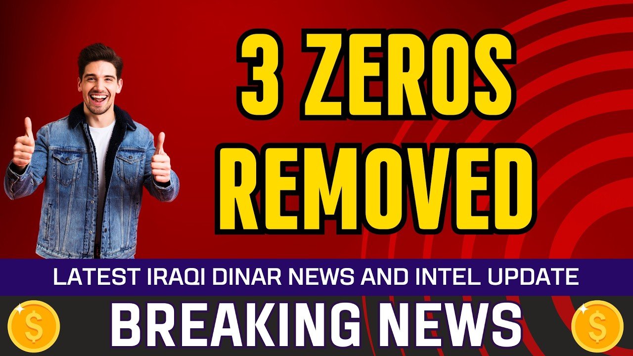 Iraqi Dinar – 3 Zeros Removed – Today IQD Value to Dollar RV News Guru Updates Exchange Rate
