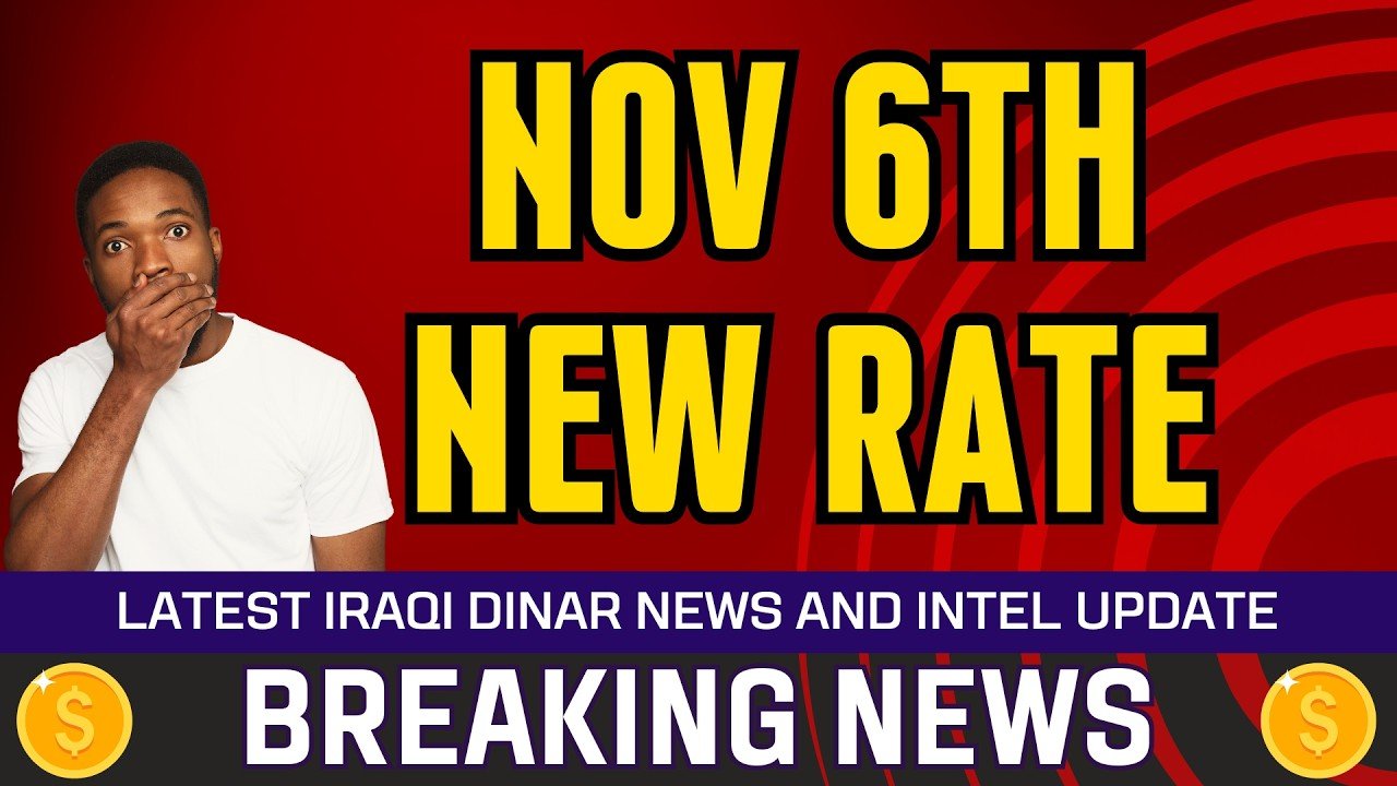 Iraqi Dinar Data – Nov 6th New Real Rate – Today IQD Value RV News Guru Updates Exchange Rate