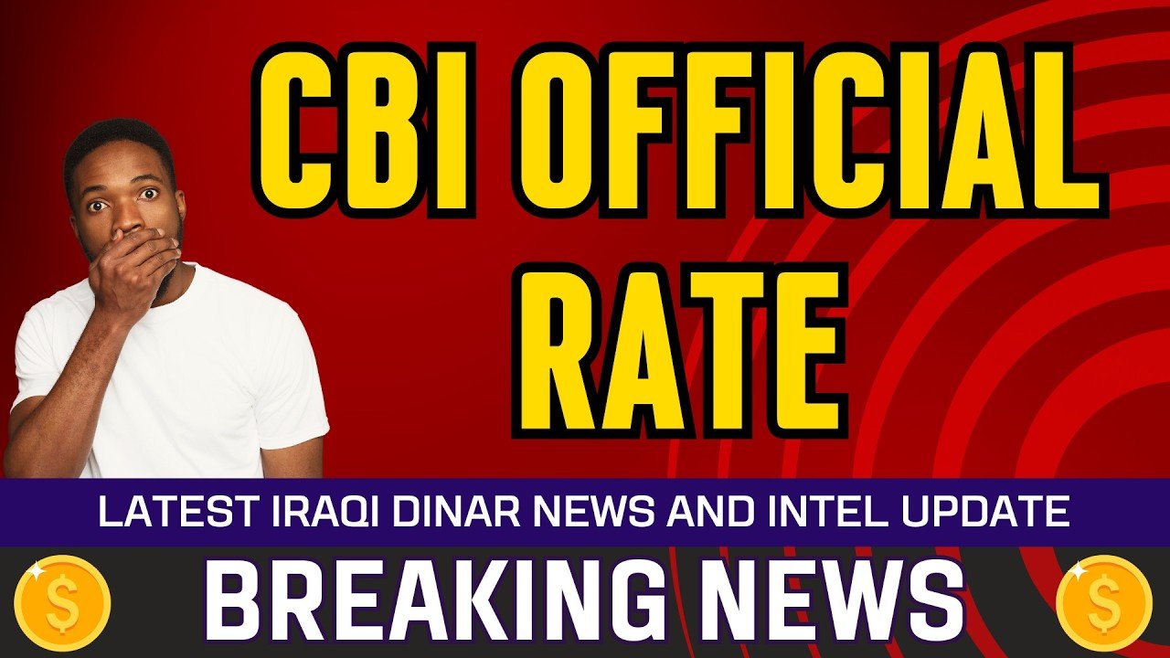 Iraqi Dinar Data – CBI Official Rate – Today IQD Value RV News Guru Updates Exchange Rate