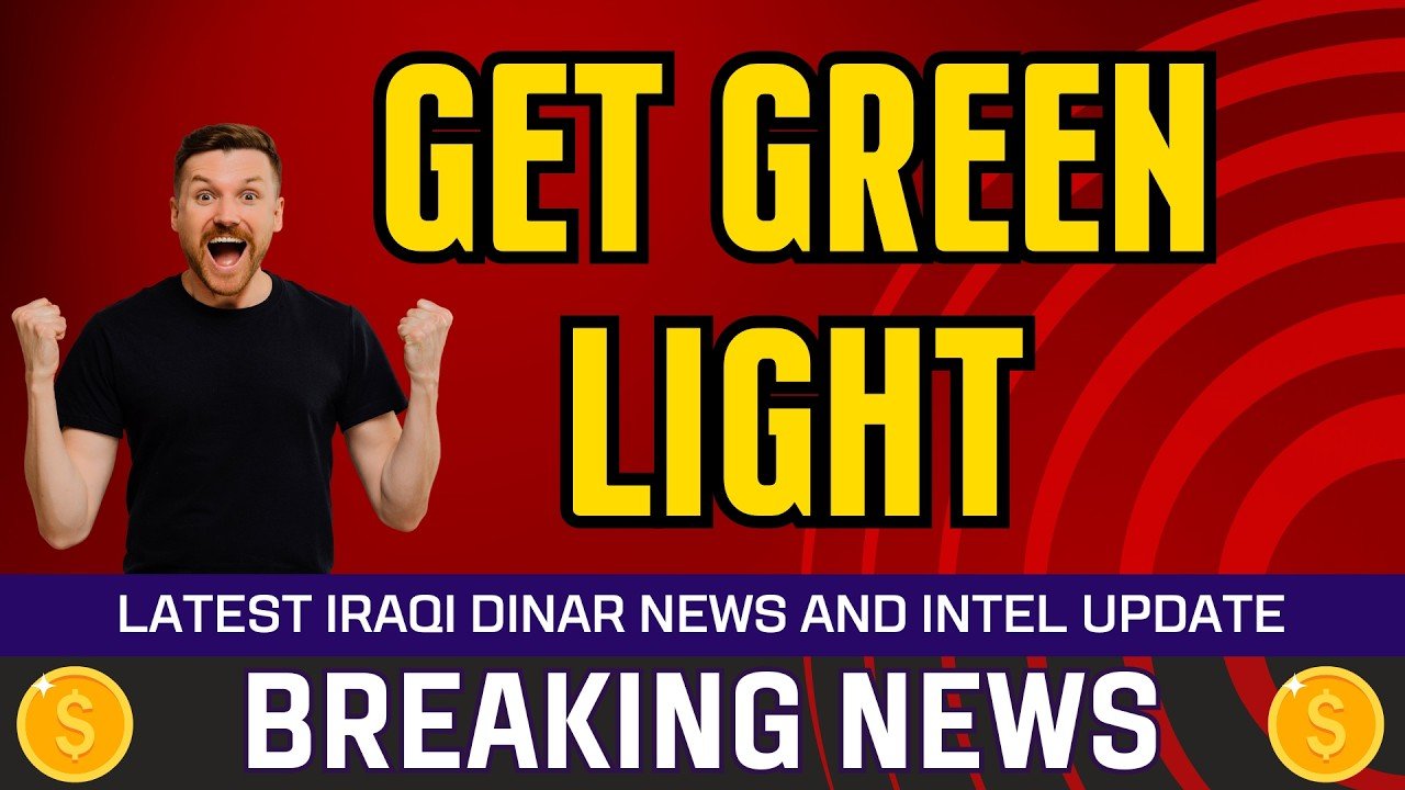 Iraqi Dinar Data – Get Green Light – Today IQD Value RV News Guru Updates Exchange Rate