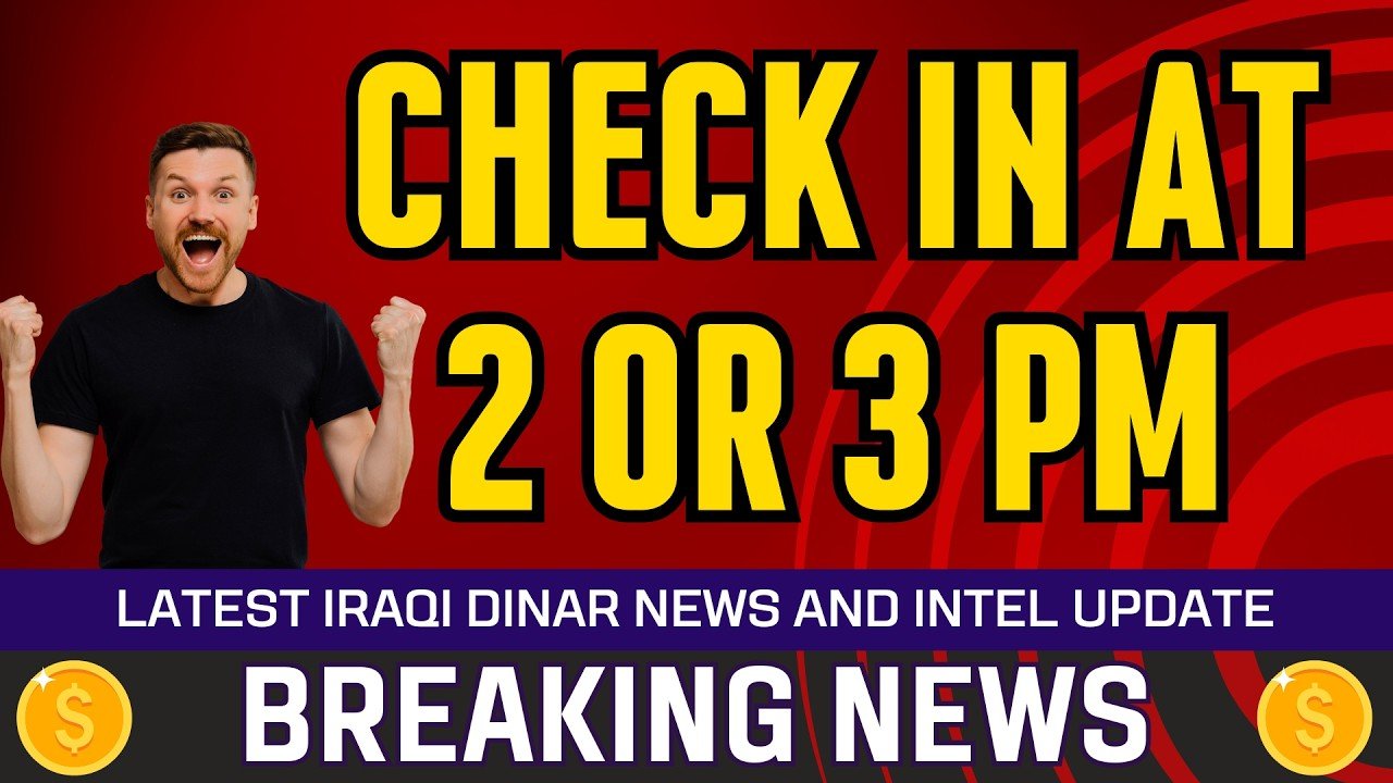 Iraqi Dinar Data – Check in at 2 or 3 PM – Today IQD Value RV News Guru Updates Exchange Rate