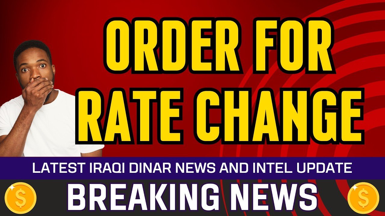 Iraqi Dinar Data – Order for Rate Change – Today IQD Value RV News Guru Updates Exchange Rate