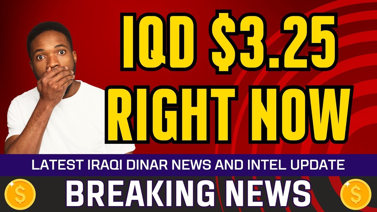 Iraqi Dinar Data = IQD $3.25 Right Now = Today IQD Value RV News Guru Updates Exchange Rate
