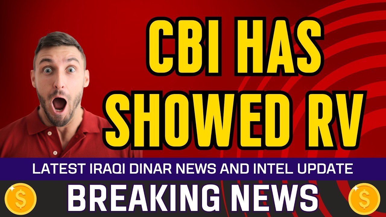 Iraqi Dinar Data – CBI has Showed RV – Today IQD Value RV News Guru Updates Exchange Rate