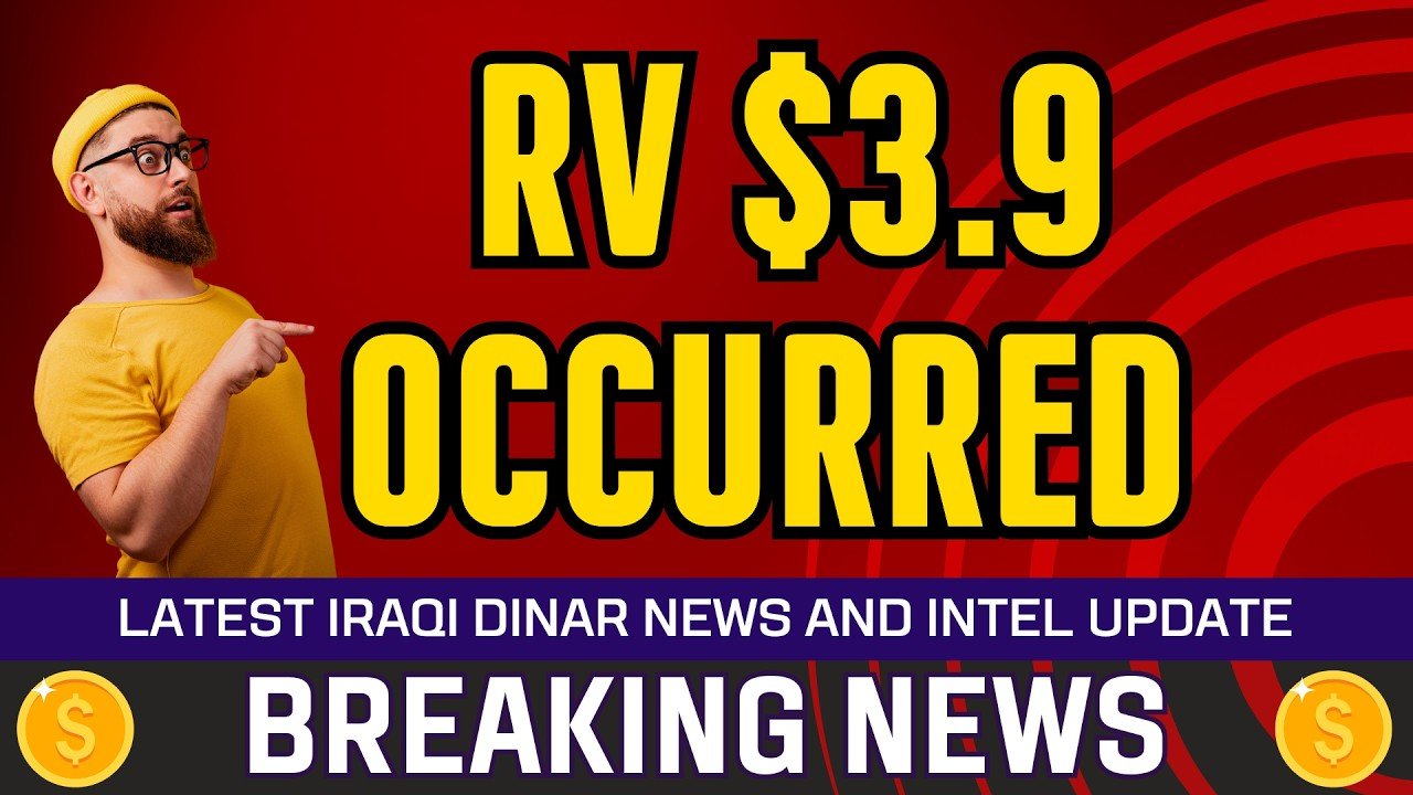 Iraqi Dinar Data – RV $3.9 Occurred – Today IQD Value RV News Guru Updates Exchange Rate