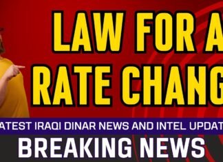 Iraqi Dinar Data – Law for a Rate Change – Today IQD Value RV News Guru Updates Exchange Rate maxresdefault 58