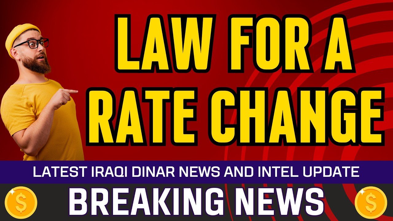 Iraqi Dinar Data – Law for a Rate Change – Today IQD Value RV News Guru Updates Exchange Rate