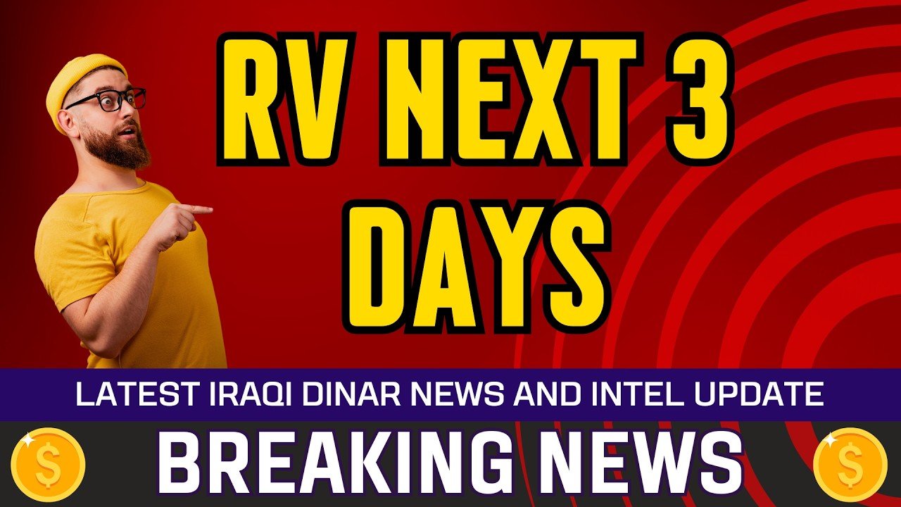 Iraqi Dinar Data – RV Next 3 Days – Today IQD Value RV News Guru Updates Exchange Rate