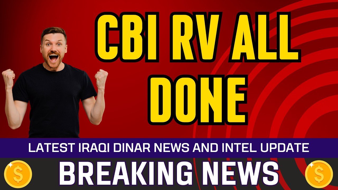 Iraqi Dinar Data – CBI RV All Done – Today IQD Value RV News Guru Updates Exchange Rate