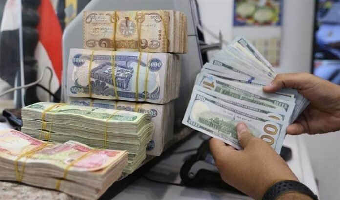 US dollar exchange rate rises in Iraq