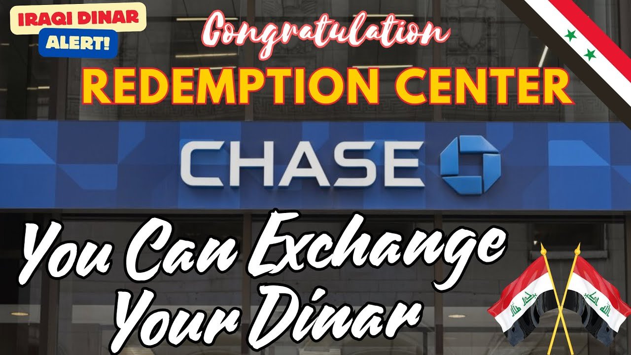 Congratulation – You Can Exchange Your Iraqi Dinar – Redemption Center Ready Today Latest RV News