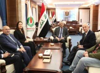 Iraqi Oil Minister Welcomes Italian Business Delegation