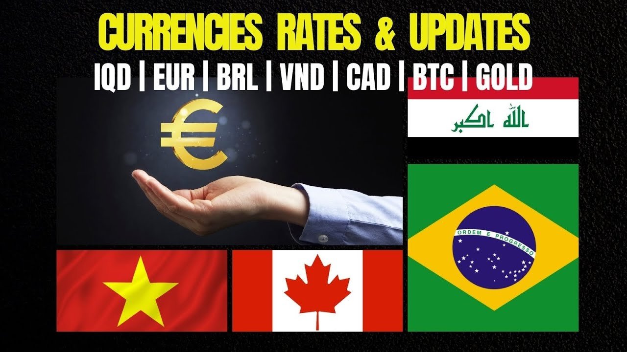 Edu Matrix – Currency Rates & Updates Currency Investments; IQD CAD EUR BRL VND BTC Gold