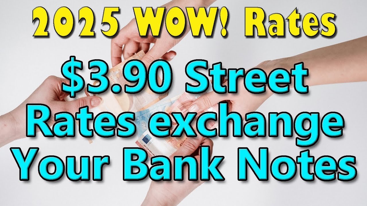 Iraqi Dinar – $3.90 Street Rates Exchange Your Bank Notes – 2025 WOW Rates Latest IQD RV News Today!