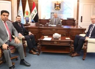 Iraqi Oil Minister Discusses Training with Kent and Shaco