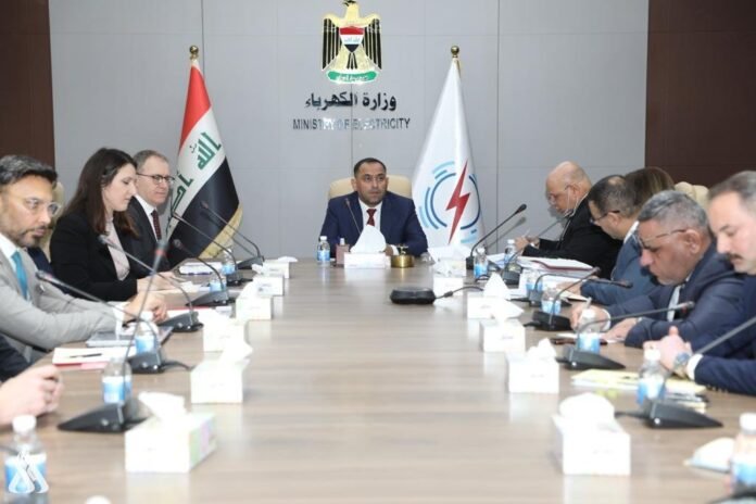 Minister of Electricity discusses station maintenance with General Electric in preparation for summer