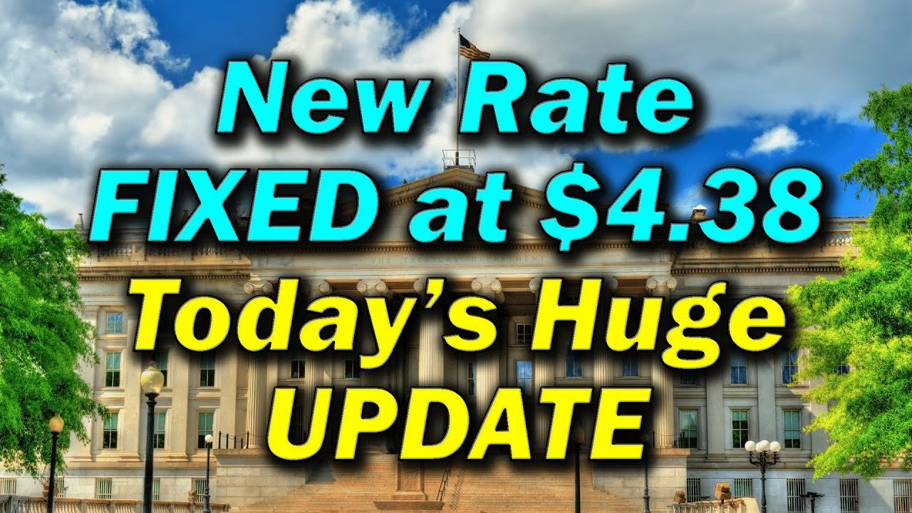 Iraqi Dinar – The Moment Has Come! New Rate FIXED at $4.38 – Today’s Huge IQD UPDATE & RV News