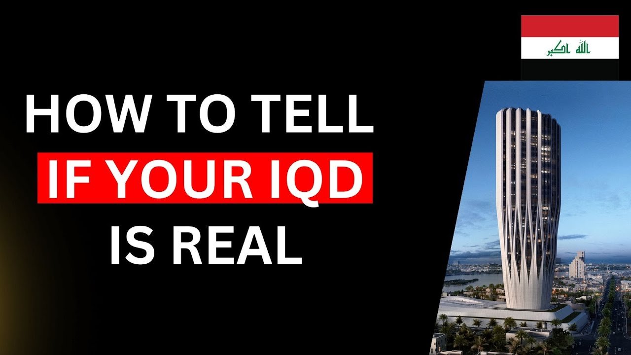 Edu Matrix – How to Tell if Your Iraqi Dinars are Real #IQD #INR Exchange Rates