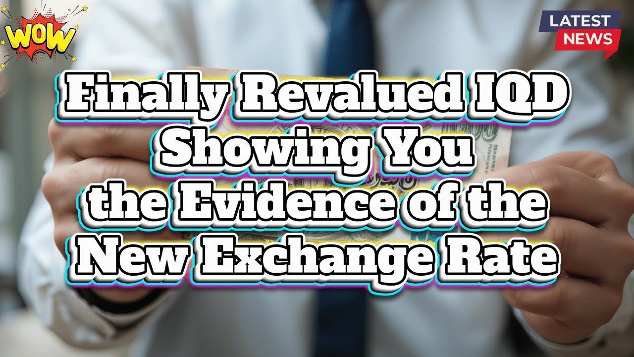Iraqi Dinar – Revalued IQD Showing You the Evidence of the New Exchange Rate – Today Update & News