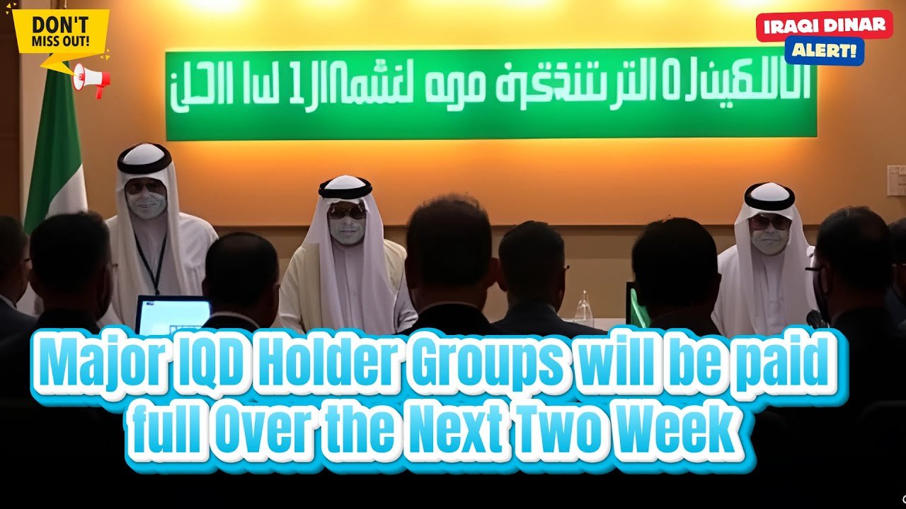 Iraqi Dinar – Major IQD Holder Groups will be paid in full Over the Next Two Week – Today IQD News