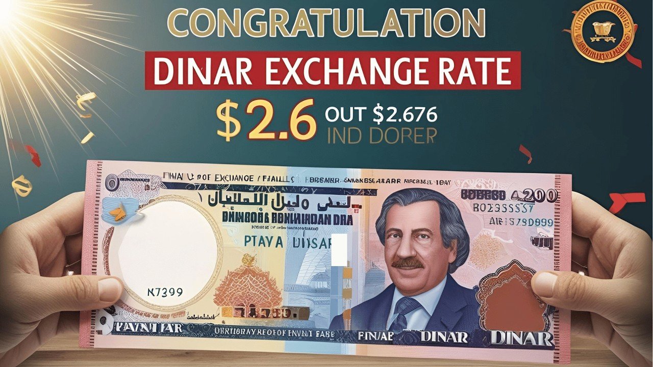 Iraqi Dinar – Congratulation Finally End of DINAR EXCHANGE RATE CAME OUT $2.6 – Today Update & News