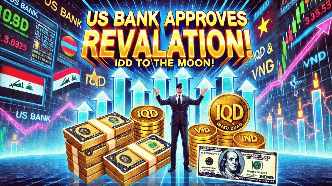 Iraqi Dinar – US Bank Approves Revaluation of IQD & VND – Latest Iraqi Dinar News