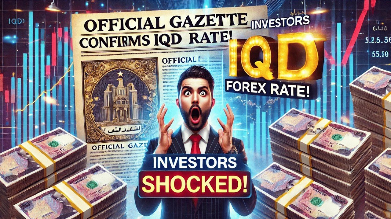Iraqi Dinar – Official Gazette Confirms IQD Forex Rate – Investors Shocked – Today IQD Update & News