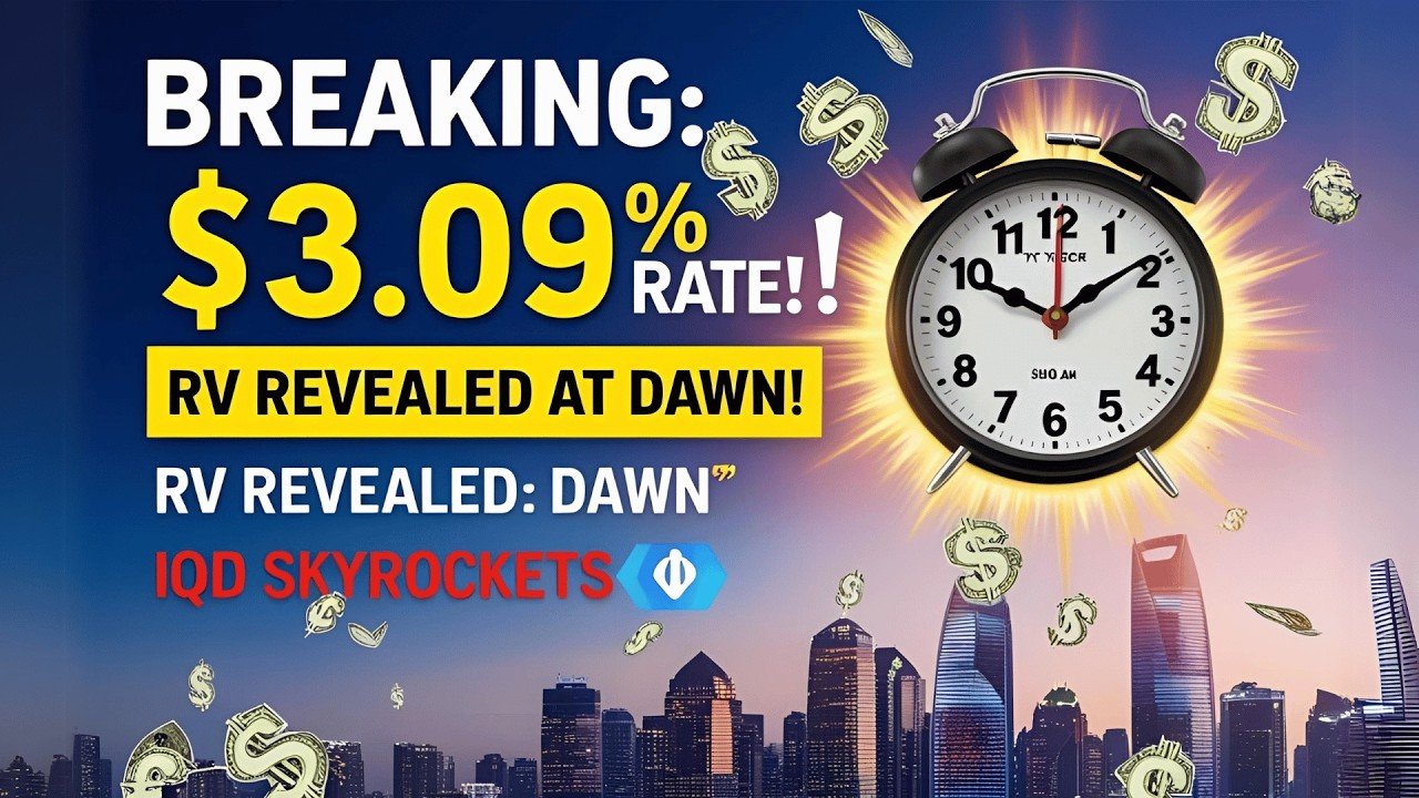 Iraqi Dinar – EARLY MORNING SURPRISE! – IQD $3.09 – Big Update From Forex IQD RV News Today!