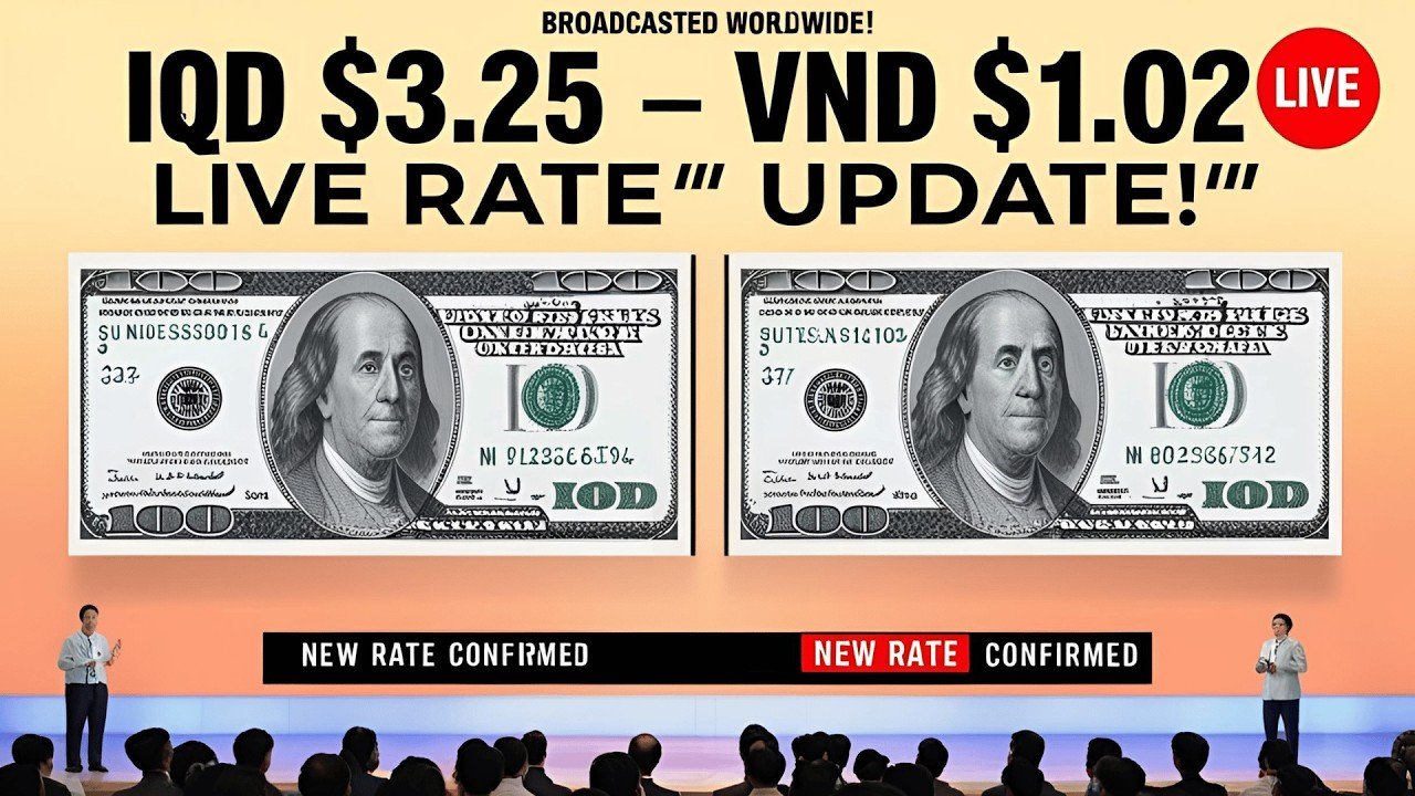 Iraqi Dinar – IQD & VND Bank-Backed $3.00+ DINAR, $1.25 DONG! on National TV – Today IQD & RV News