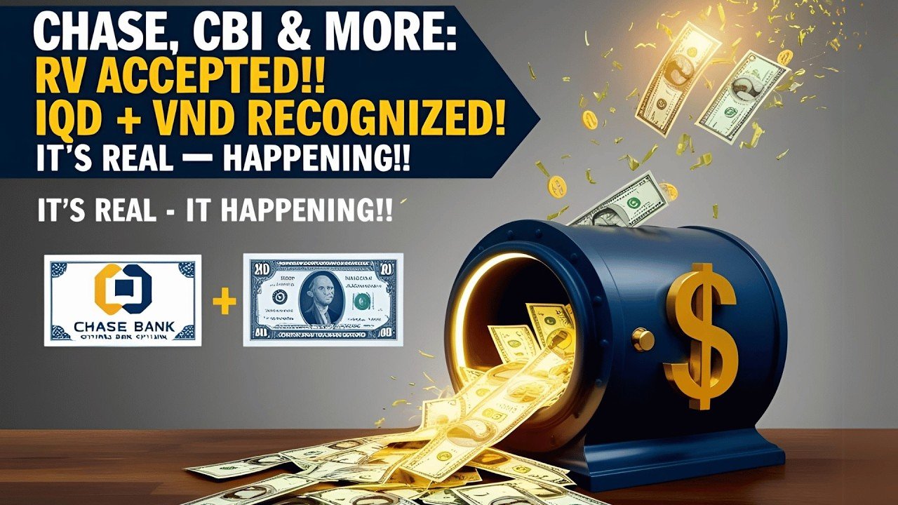 Iraqi Dinar – Chase Bank & Central Bank Of Iraq & MAJOR BANKS ACCEPTING IQD & VND! – Today IQD & RV News