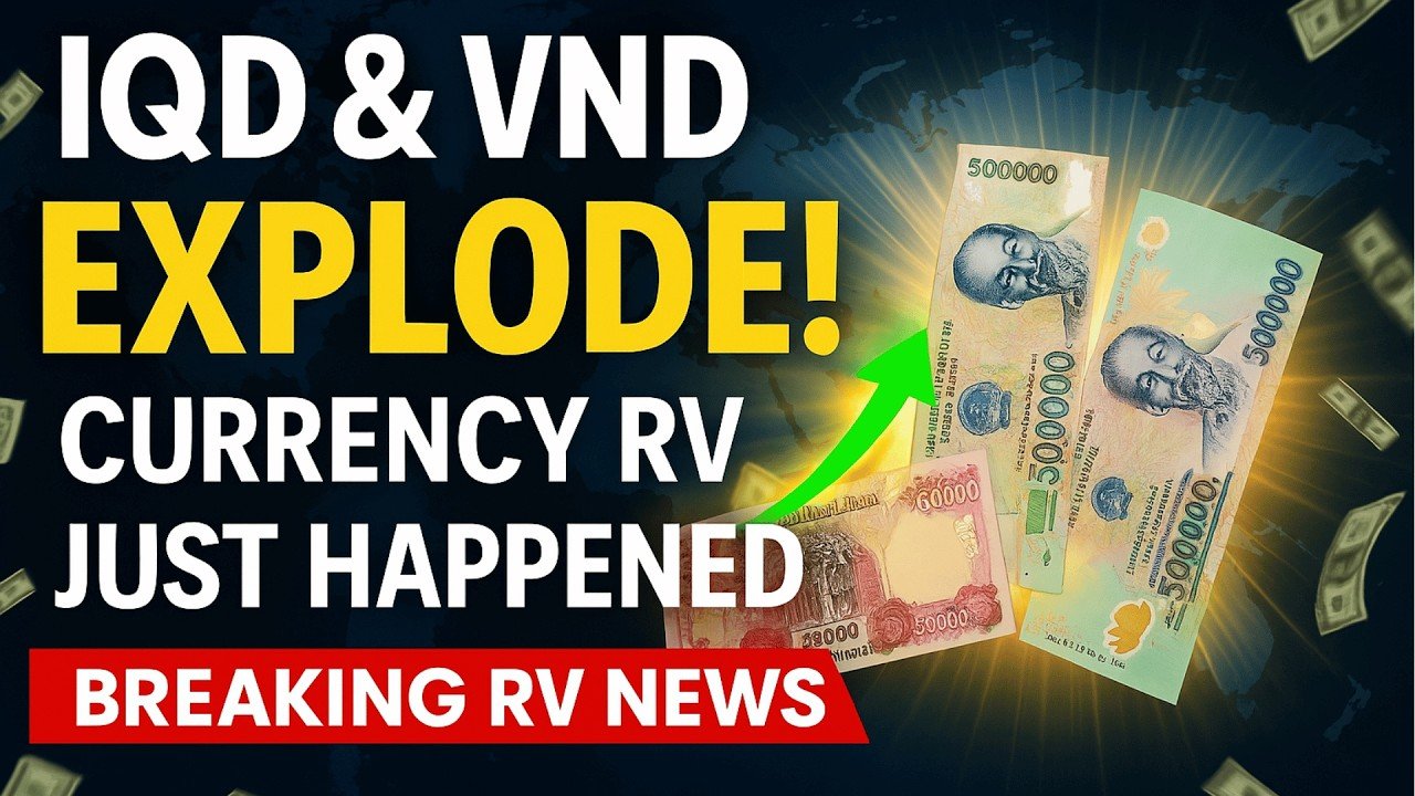 Iraqi Dinar & Vietnamese Dong BOOM! VALUE EXPLOSION! – Currency RV Just Happened – Today Latest News