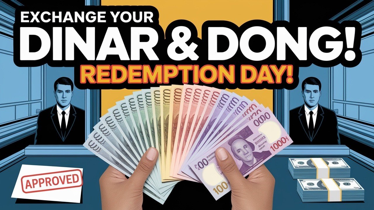 Iraqi Dinar – REDEMPTION BEGINS START EXCHANGING! IT’S TIME CASH IN YOUR IQD & VND AT THE NEW RATES!