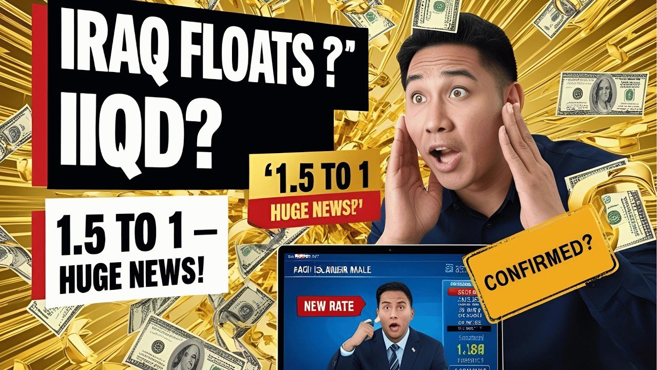 Iraqi Dinar – Finally Iraq Managed Float now Started at 1.5 to 1 – Latest IQD RV News Today!