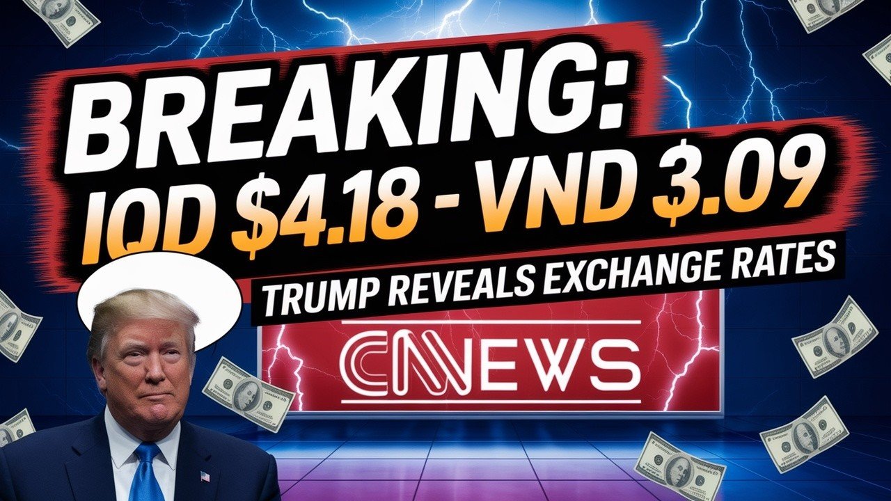 Iraqi Dinar – Trump Speaks on 25K IQD = $4.18 💵 Vietnamese Dong $3.09! – Today IQD Update & RV News