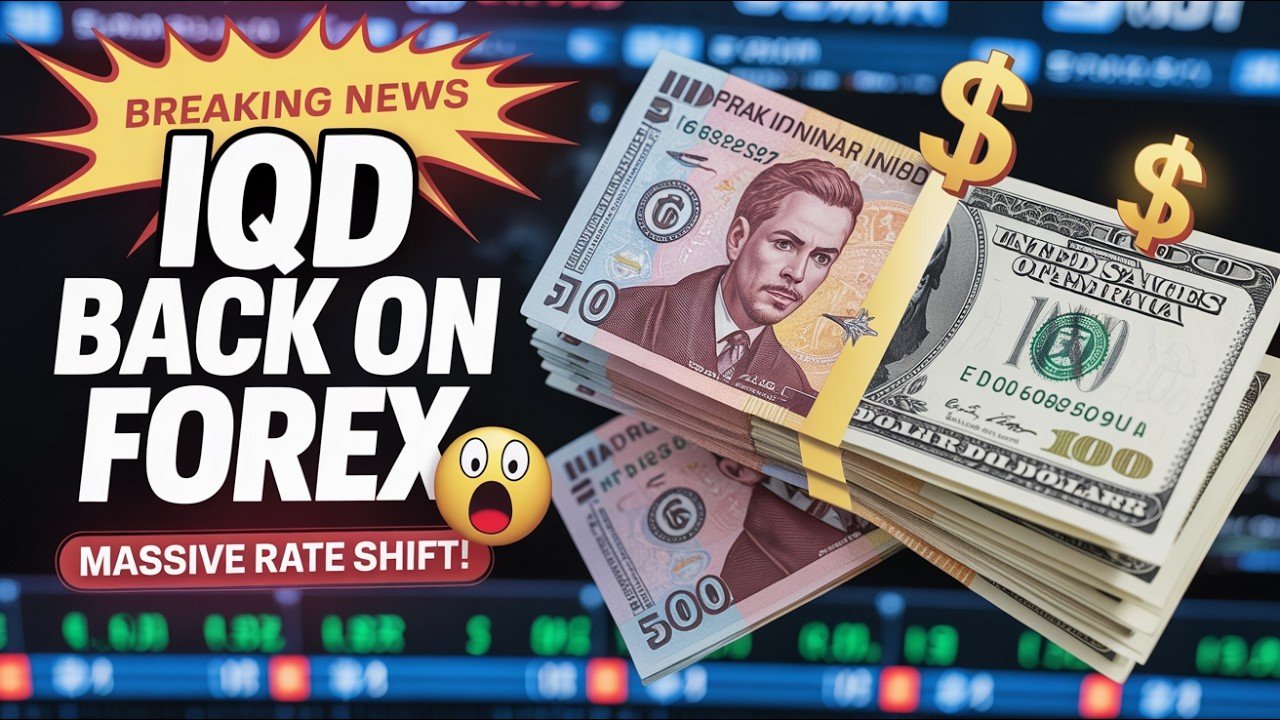 Iraqi Dinar – Dinar Is BACK on Forex! Very Big Announcement Shakes the Market! – Today IQD RV News
