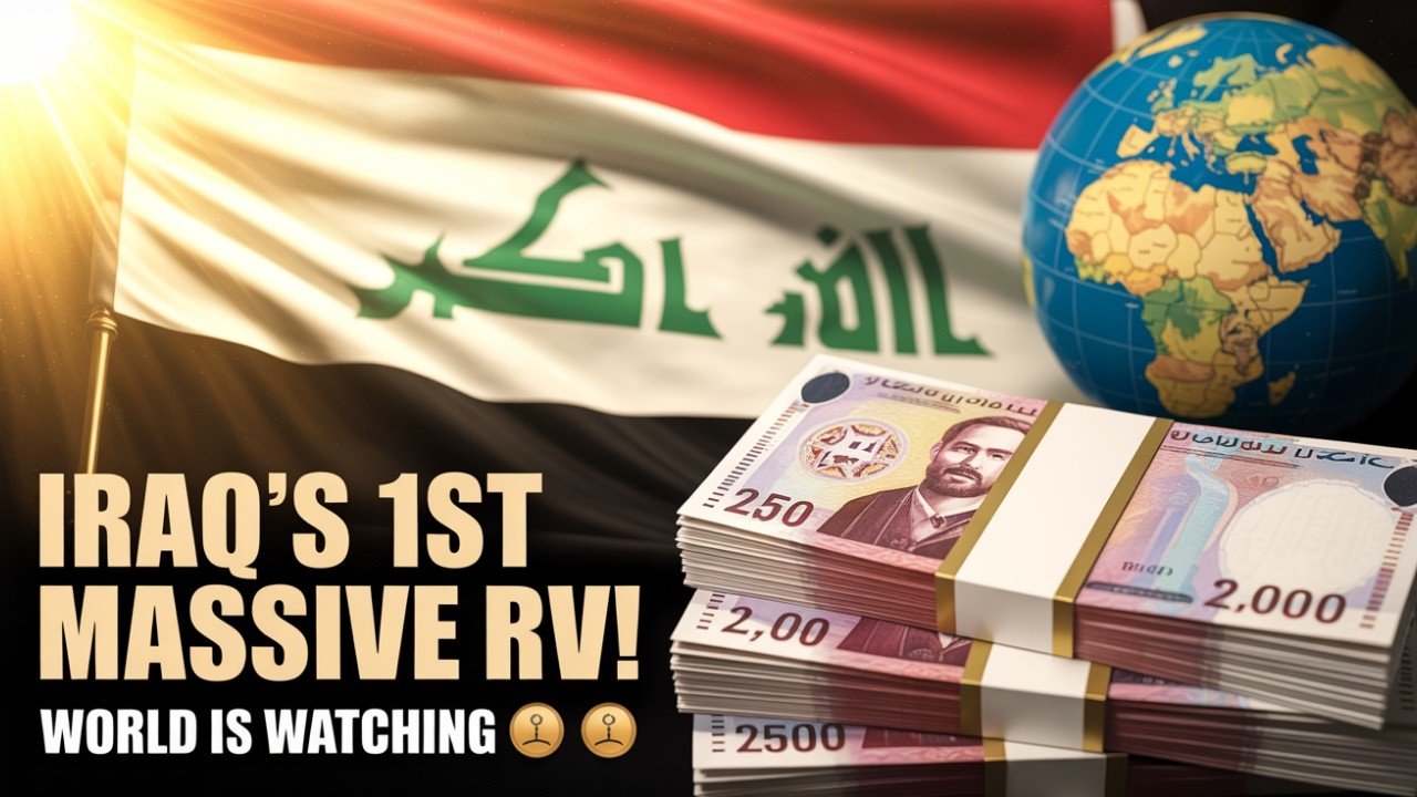 Iraqi Dinar – Historic Moment! Iraq’s First HUGE RV Ever – The World Is Watching! – Today IQD RV News