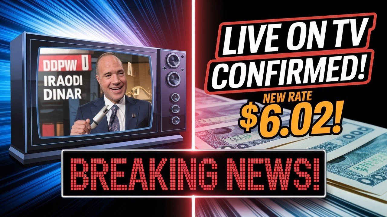 Iraqi Dinar – Dinar RV Confirmed on National TV – $6.02 Rate Is Real! Exchange Now! – Today RV News