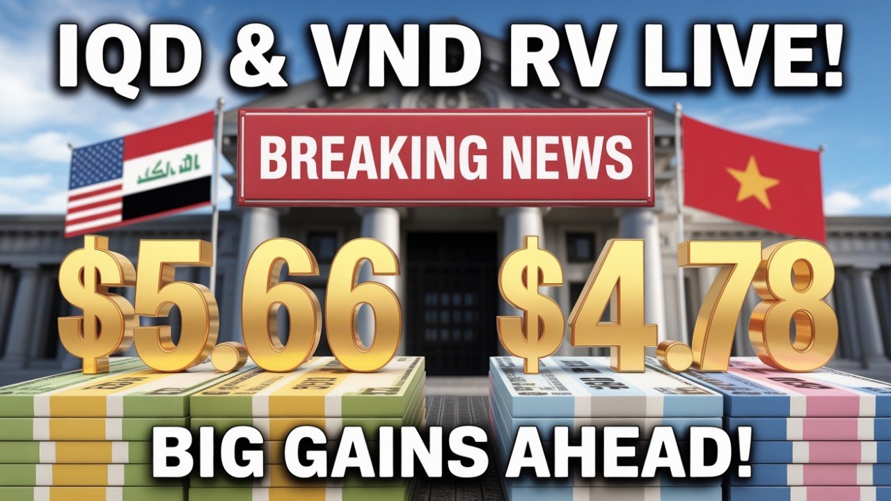 Iraqi Dinar – IQD & VND Revaluation Official! Big Gains Ahead – Are You Ready? – Today IQD RV News