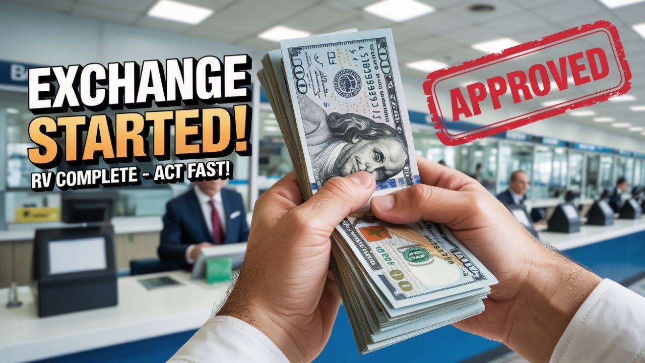 Exchange Time! Dinar RV Completed – Head to the Bank NOW! – Iraqi Dinar Guru Updates & News Today