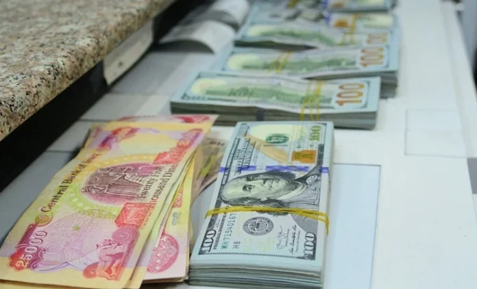 The Greenback bows to the National Bank, while the dollar continues to decline in Baghdad markets.