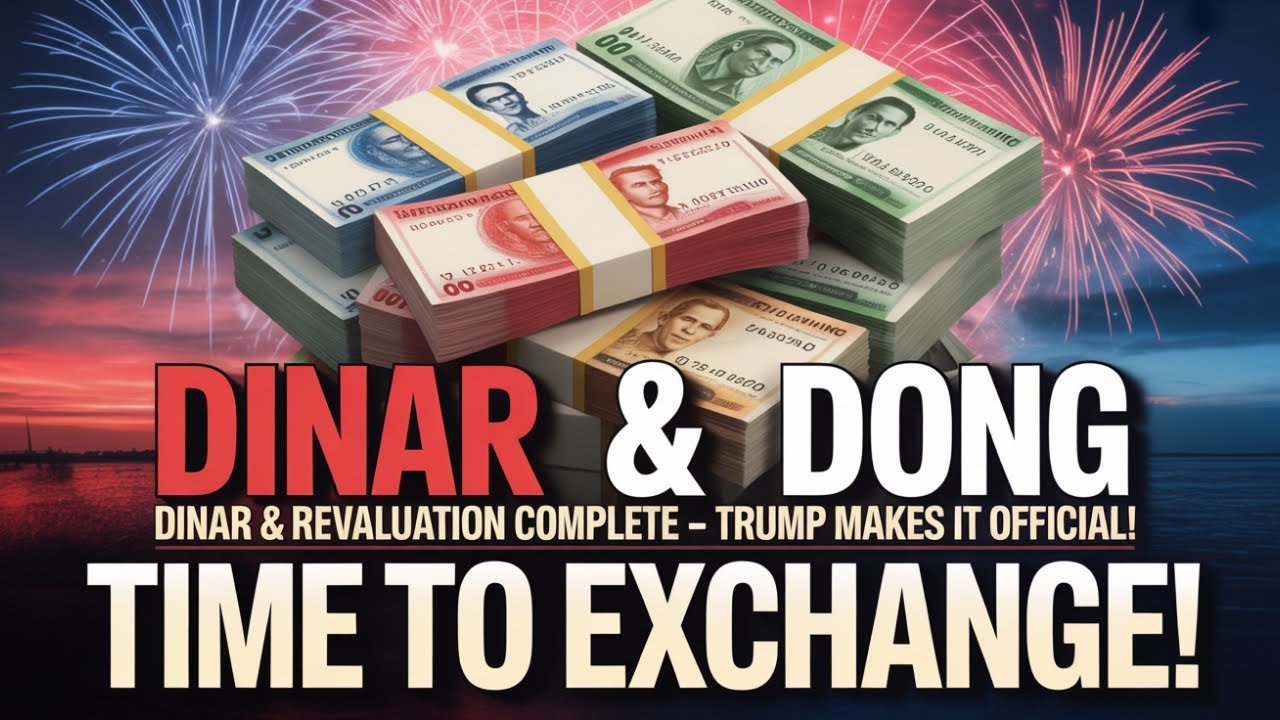 Trump Makes It OFFICIAL – Dinar & Dong Revaluation COMPLETE Time to Exchange! – Iraqi Guru News Today