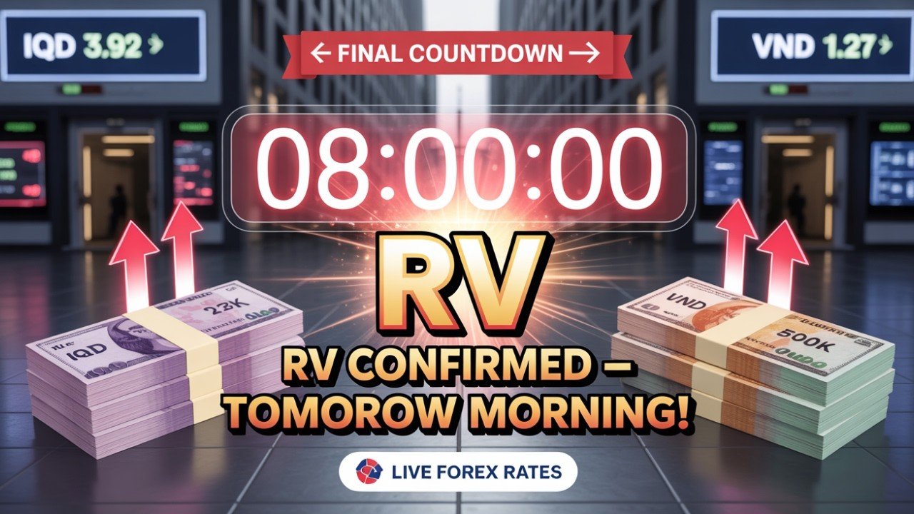 FINAL COUNTDOWN: IQD & VND RV Confirmed for Tomorrow Morning – Big Day Ahead! – Iraqi Dinar News
