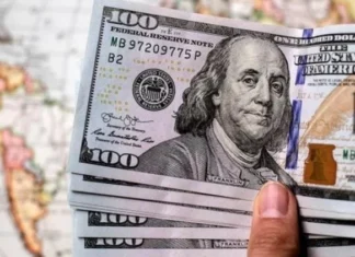 A slight rise in the dollar exchange rate in Baghdad.