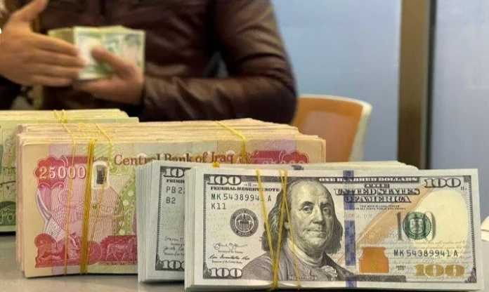 The dollar exchange rate rose again in Baghdad markets.